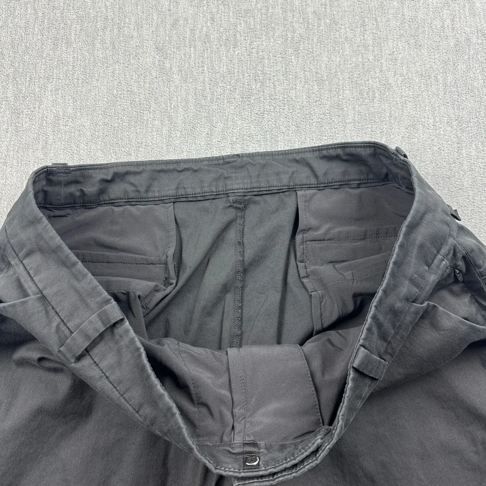 Lululemon Pants Mens 36x29 Black Commission Classic Swift Cotton Pockets Golf